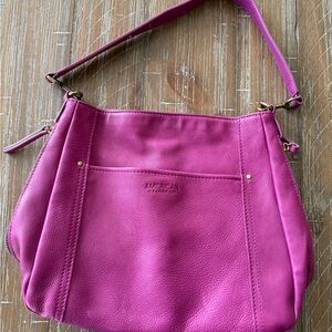 American Leather Co. Pink Shoulder Bag